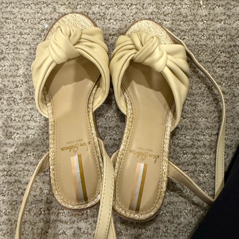 Sam Edelman beige dress sandals for little girls